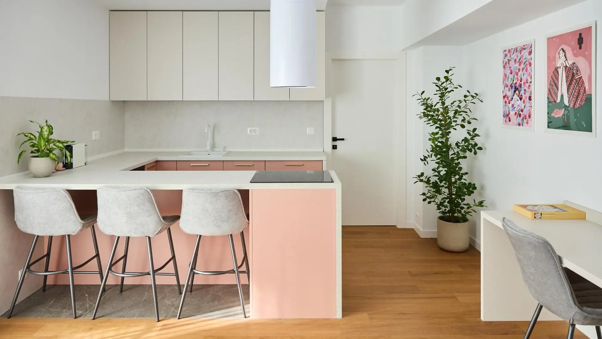 Miss Pink I Apartament Cu Un Dormitor I One Cotroceni Park Bukareszt