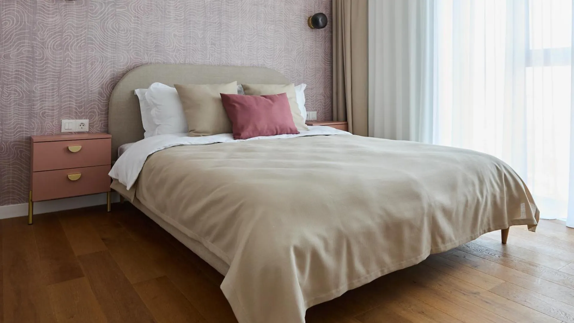 아파트 Miss Pink I Apartament Cu Un Dormitor I One Cotroceni Park 부쿠레슈티 루마니아